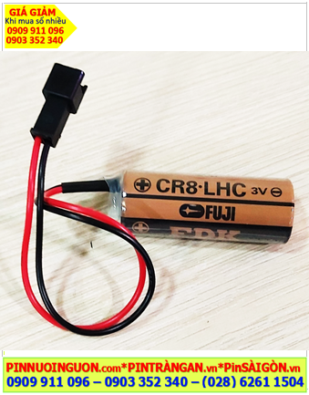 Pin CR8.LHC _Pin FUJI CR8.LHC; Pin nuôi nguồn FUJI CR8.LHC lithium 3v 2600mAh _Made in Japan